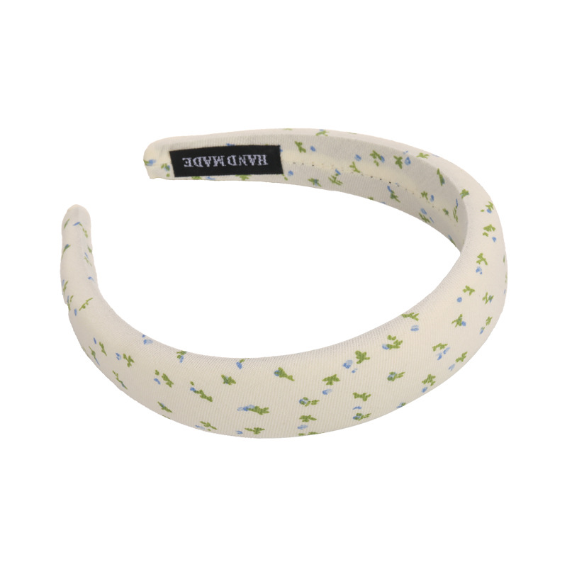 Diadema Floral Azul para Mujer