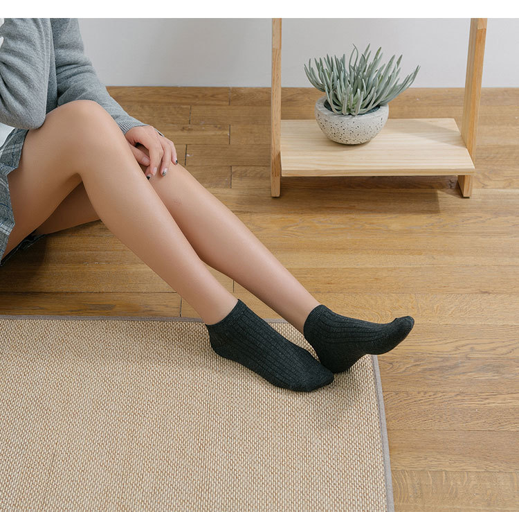 Meias Tornozelo de Algodão