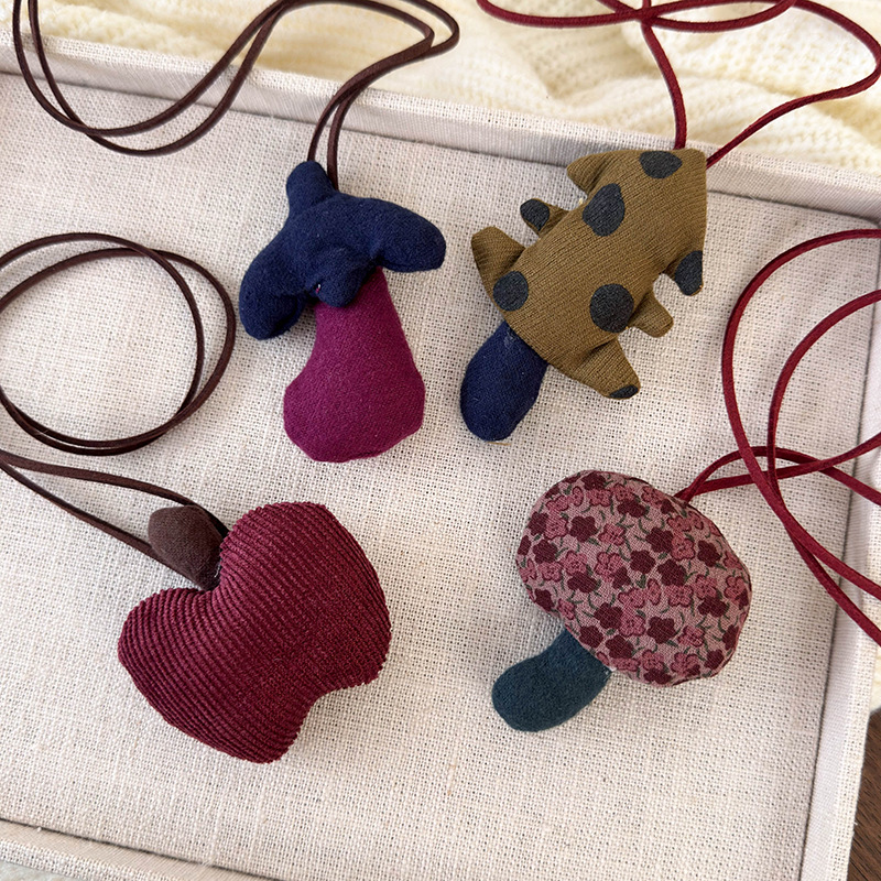 Meyve Sebze Charm'lı Çocuk Kolyesi