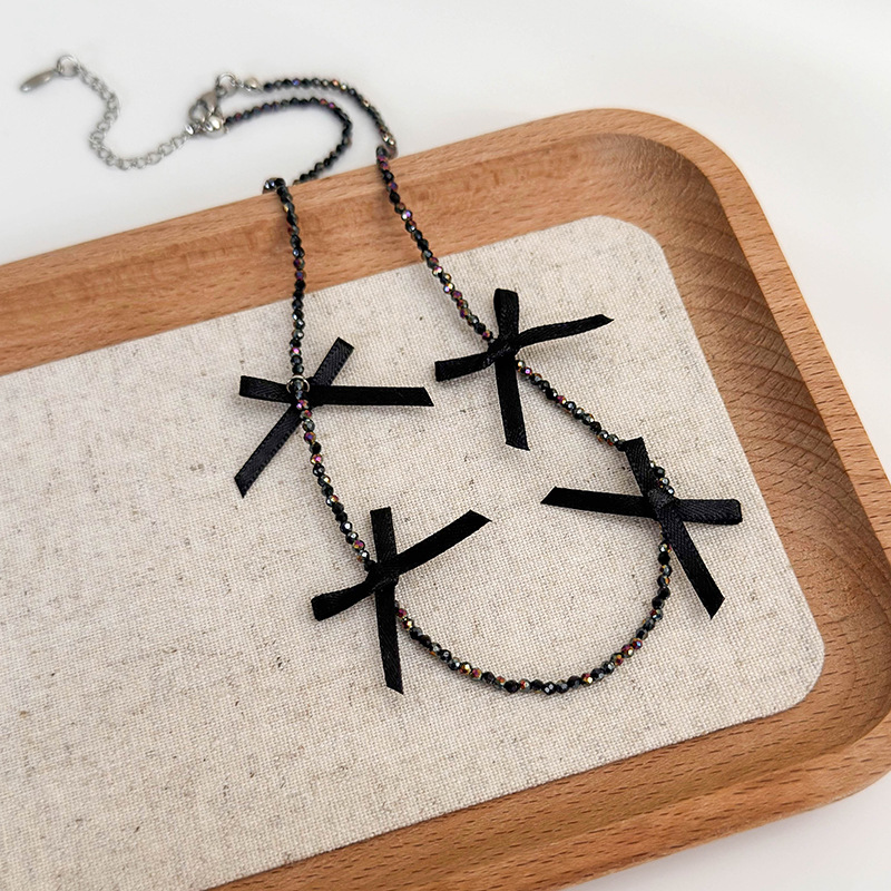 Кришталевий Намисто з Бантиком