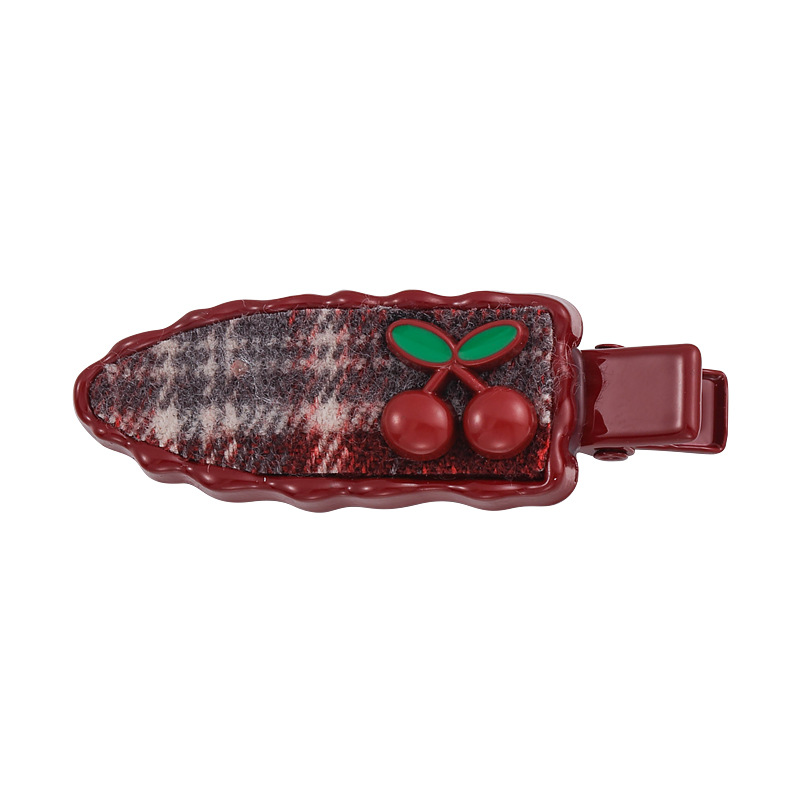 Agrafă de Păr cu Model Cireșe Dulci