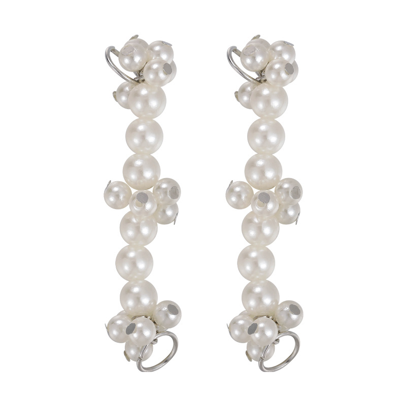 Pearl and Flower Bead Shoe Charms