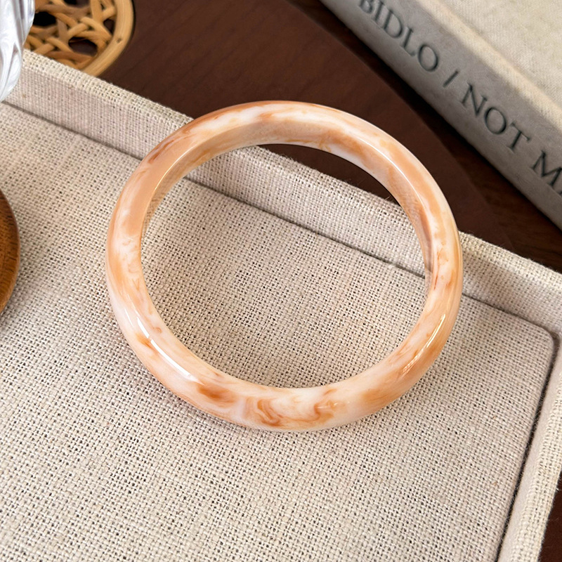 Ακανόνιστο Ευρύ Βραχιόλι Ακρυλικού Ακετάτου