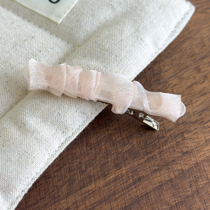 Grampos de Cabelo Plissados de Organza