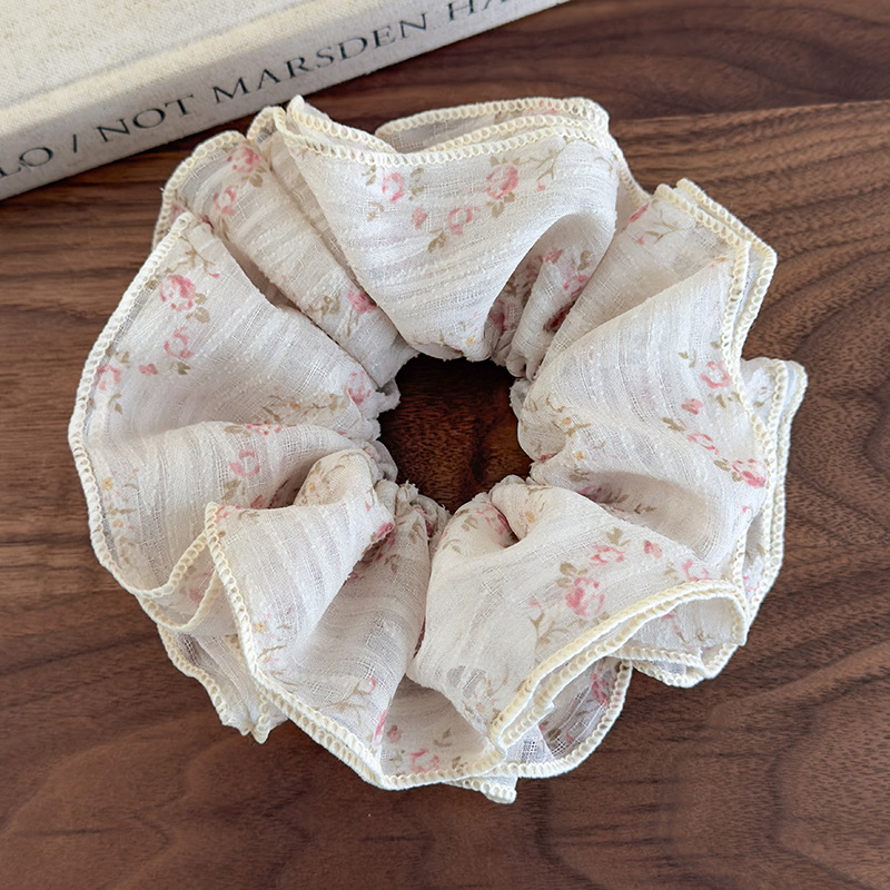 Scrunchy en Driehoek Sjaal Set