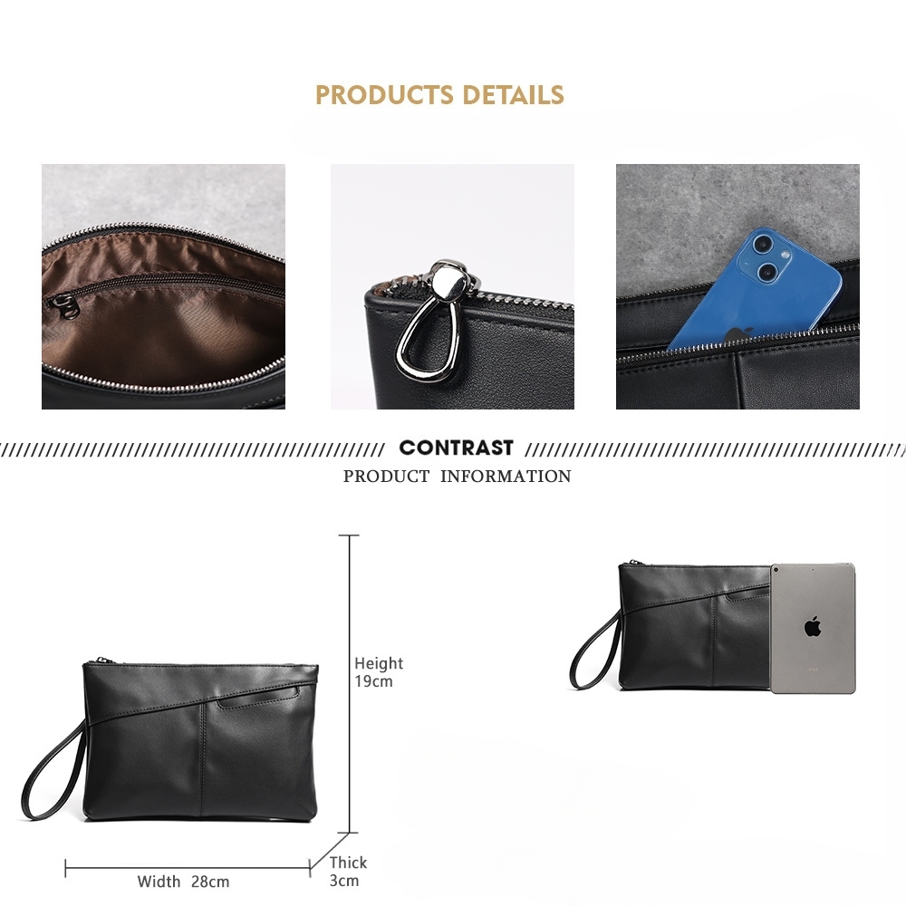 Erkek Zarf Clutch Çantası