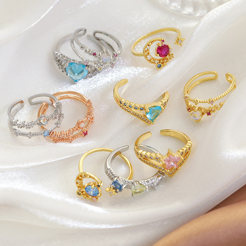 Adjustable Heart Ring