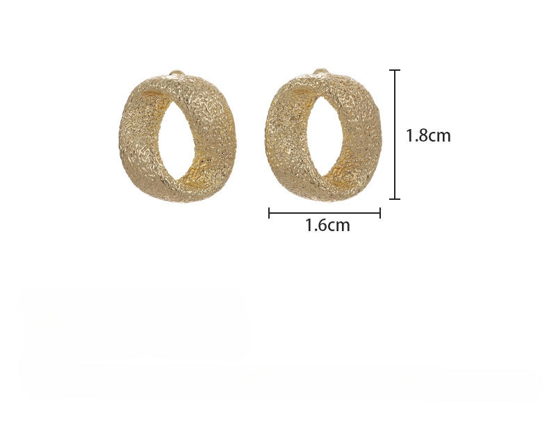 스파클링 기하학 귀걸이 스터드
