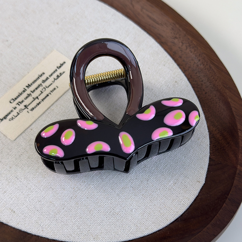 Agrafă de Păr cu Email Picături