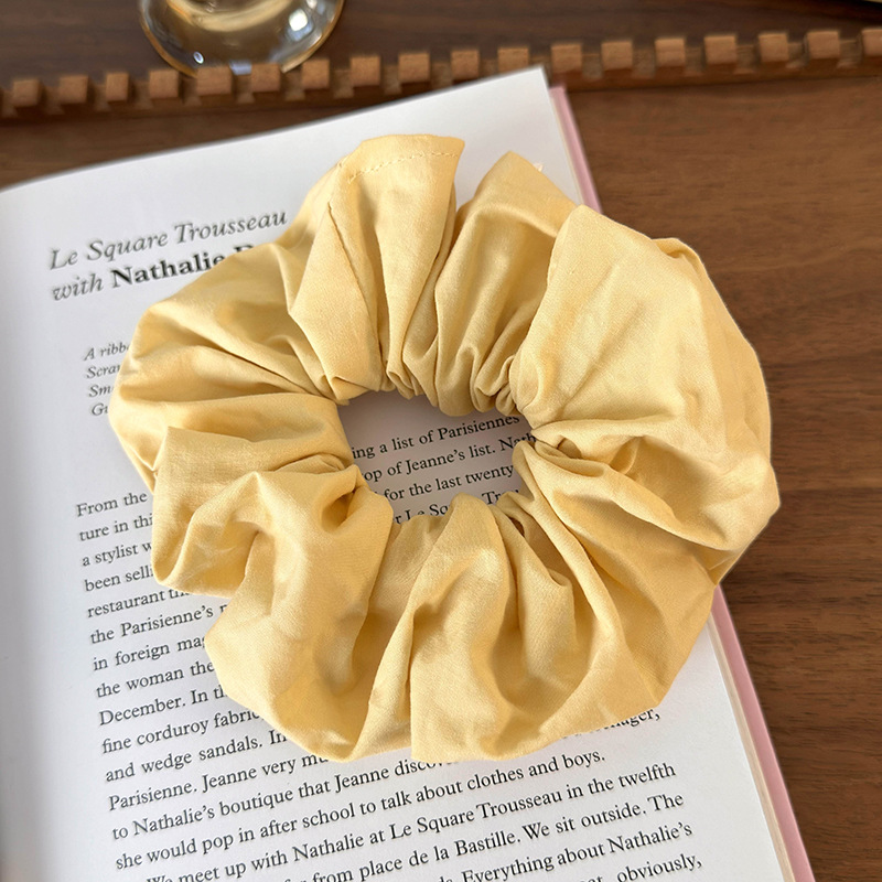 Élastiques à Cheveux Scrunchies Petits Couleur Unie