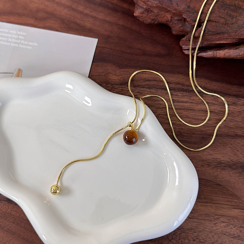 Dlouhé Náušnice Tygřího Oka