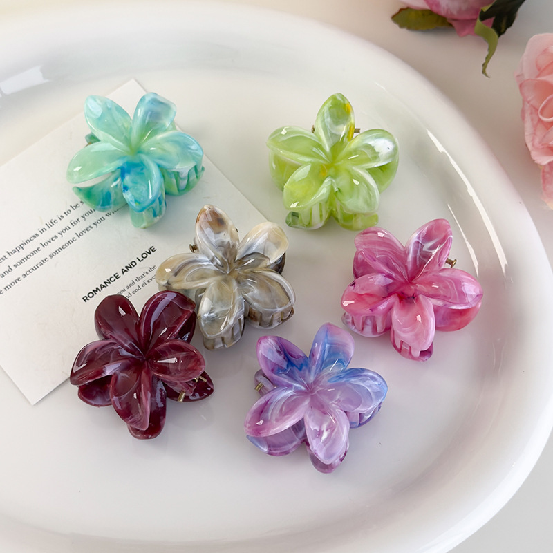 Clipsuri de Păr cu Flori Ombre