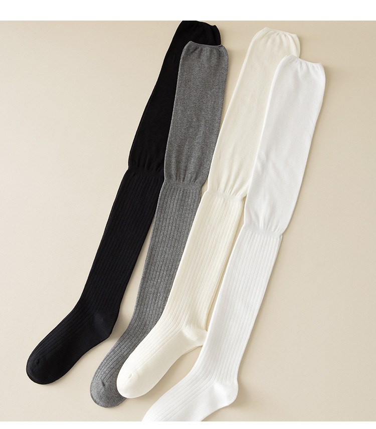 Meias Femininas Acima do Joelho Sem Costura