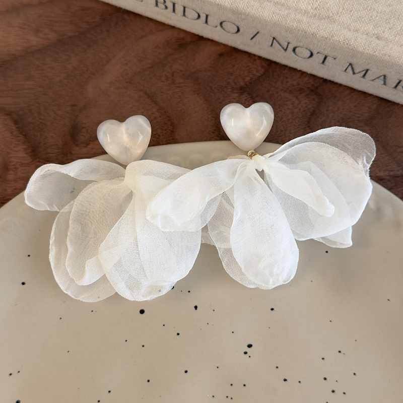 Серьги-Лепестки Сердца