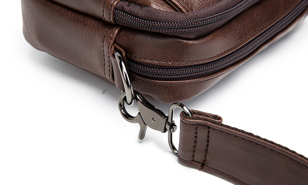 Bolso de hombro cuadrado retro