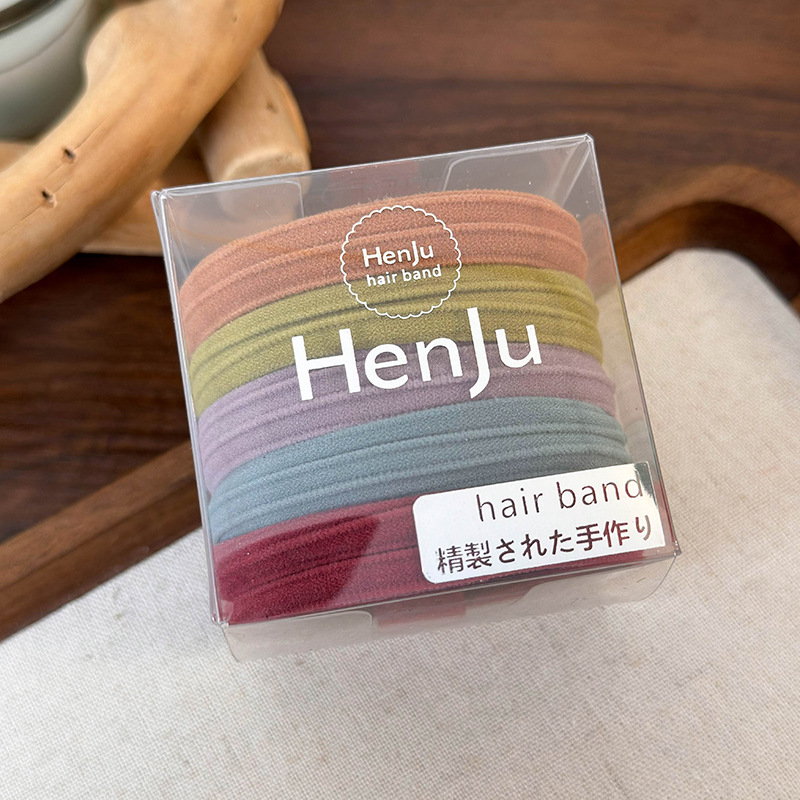 Gumki do Włosów Plush Elastic