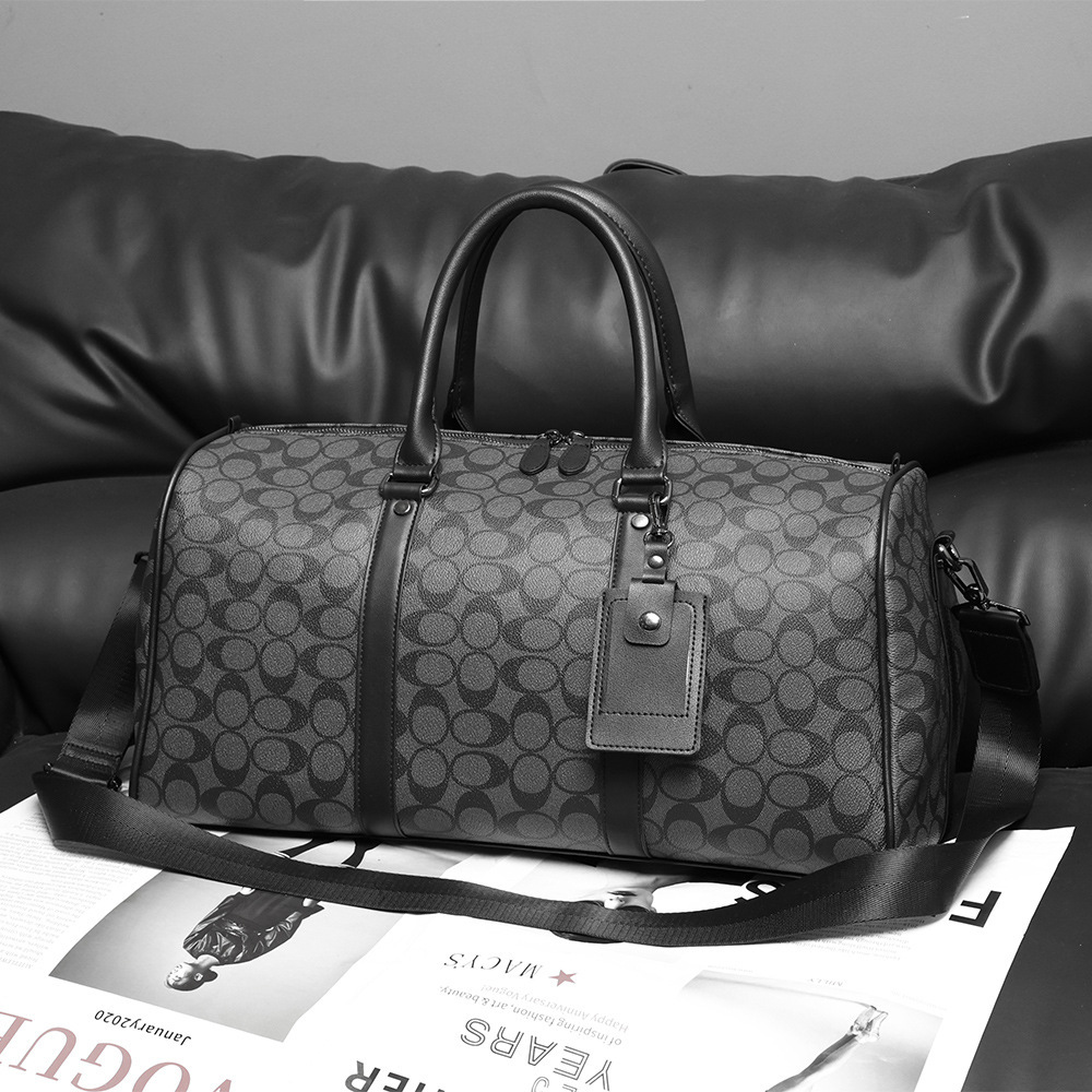 Bolsa de viaje de cuadros para hombres