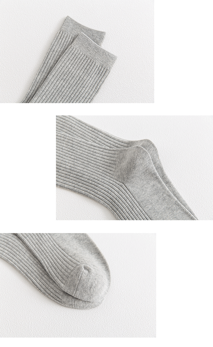 Tất Cotton Sọc Dọc Kim Đôi