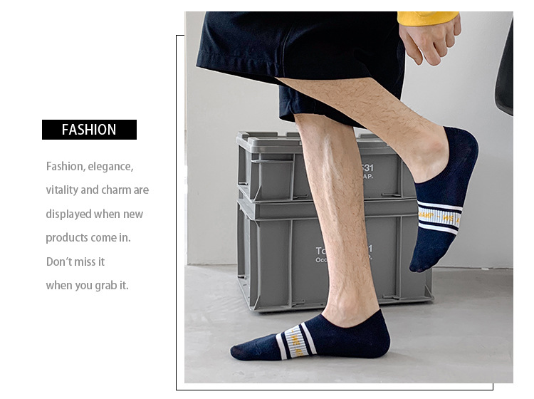 Șosete Bărbătești din Bumbac No-Show