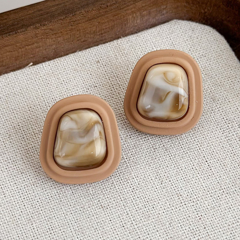 빈티지 미니멀리스트 기하학 드롭 귀걸이