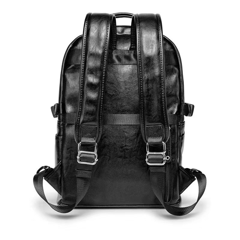 소프트 가죽 대용량 여행 백팩