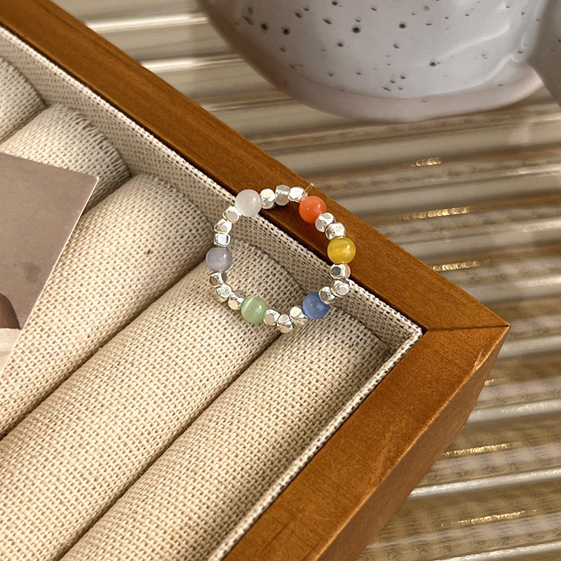 탄성 하트 비드 링