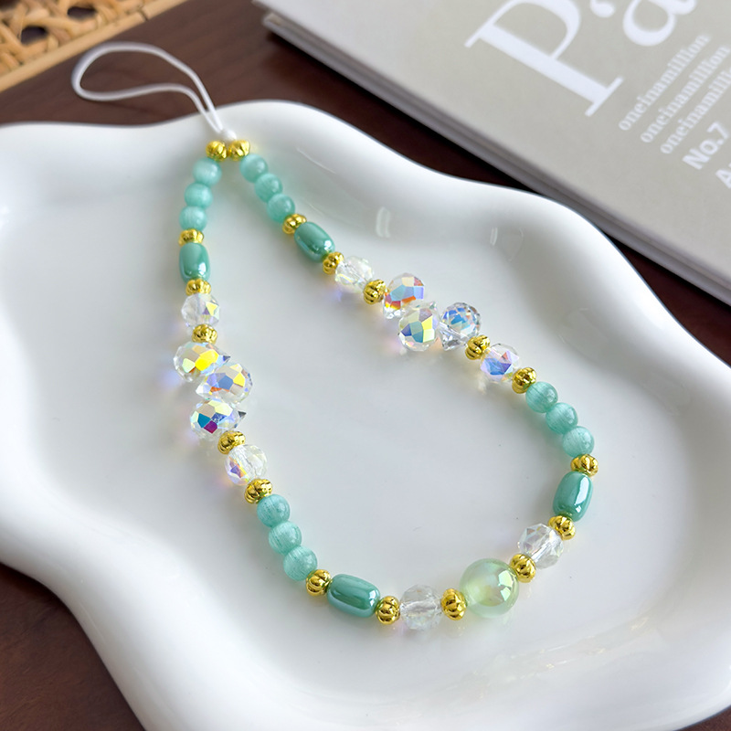 Glass Bead Phone Strap