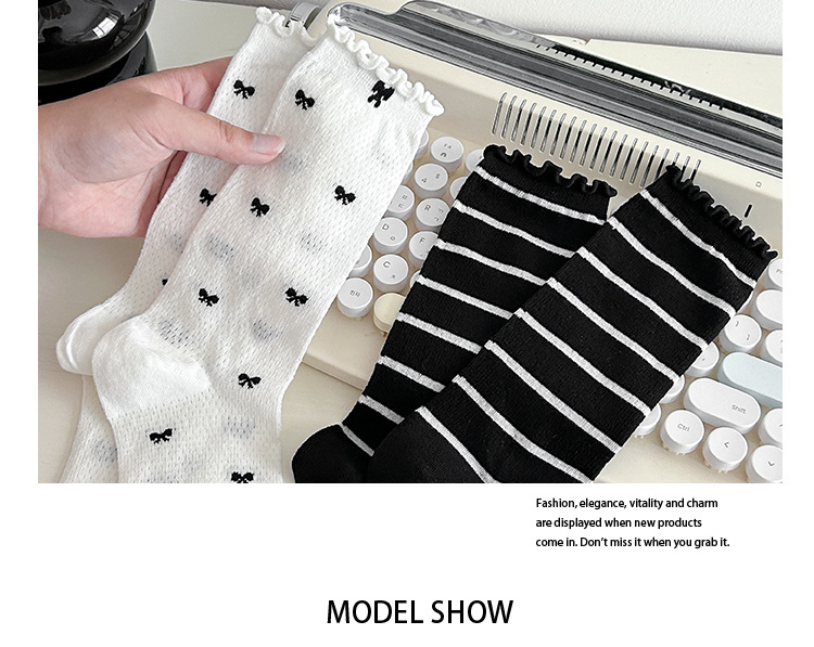 Meias Slouch de Malha