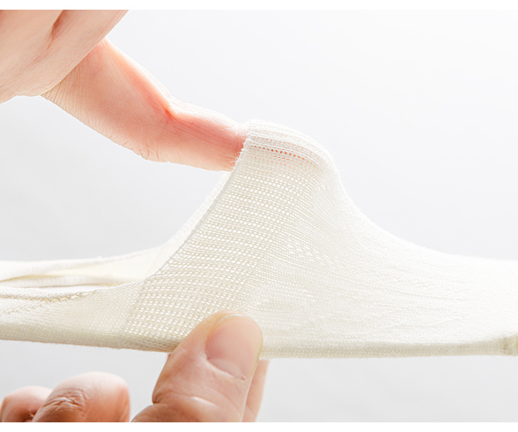 Κάλτσες με Ράβδωση Anti-Slip Χαμηλής Τομής Αόρατες