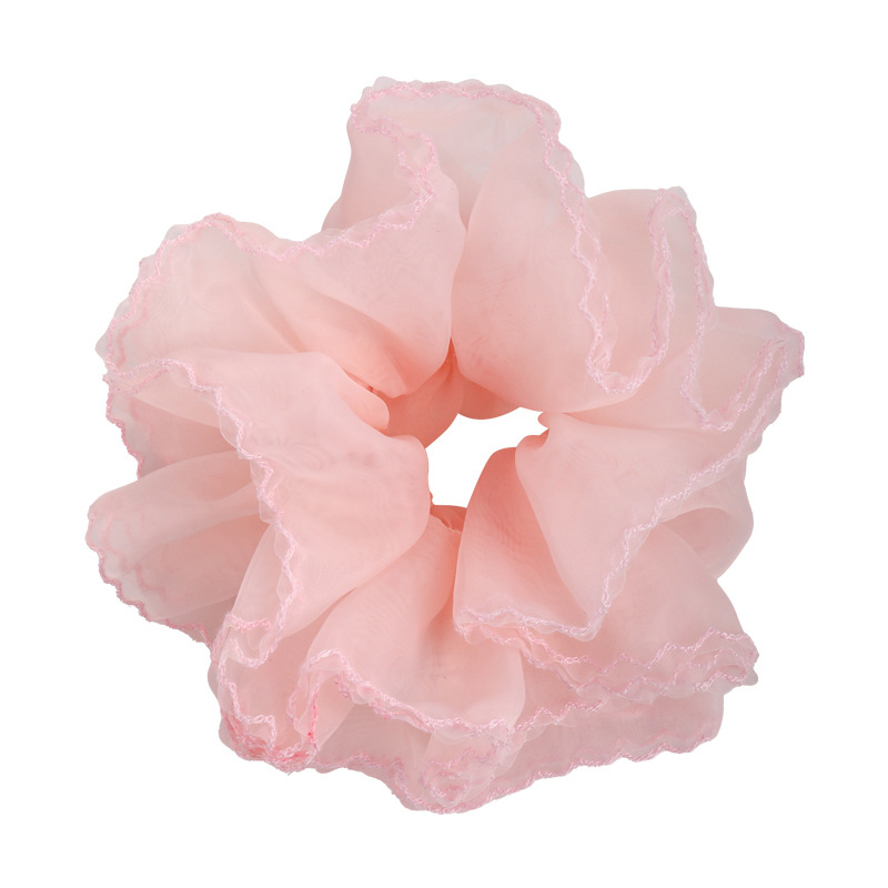 オーガンザプリーツスクランチー