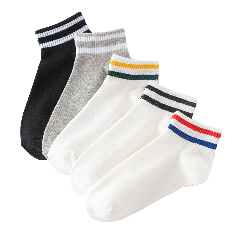 ถุงเท้าข้อผู้หญิงสองลาย