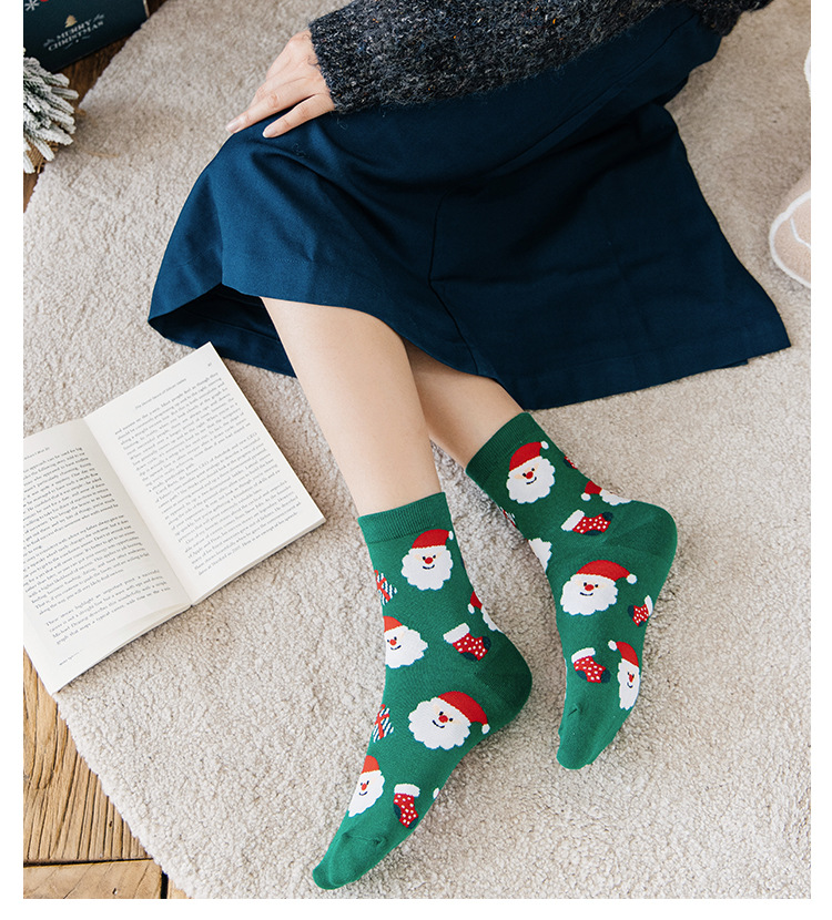 Meias Natal Meia-Canela