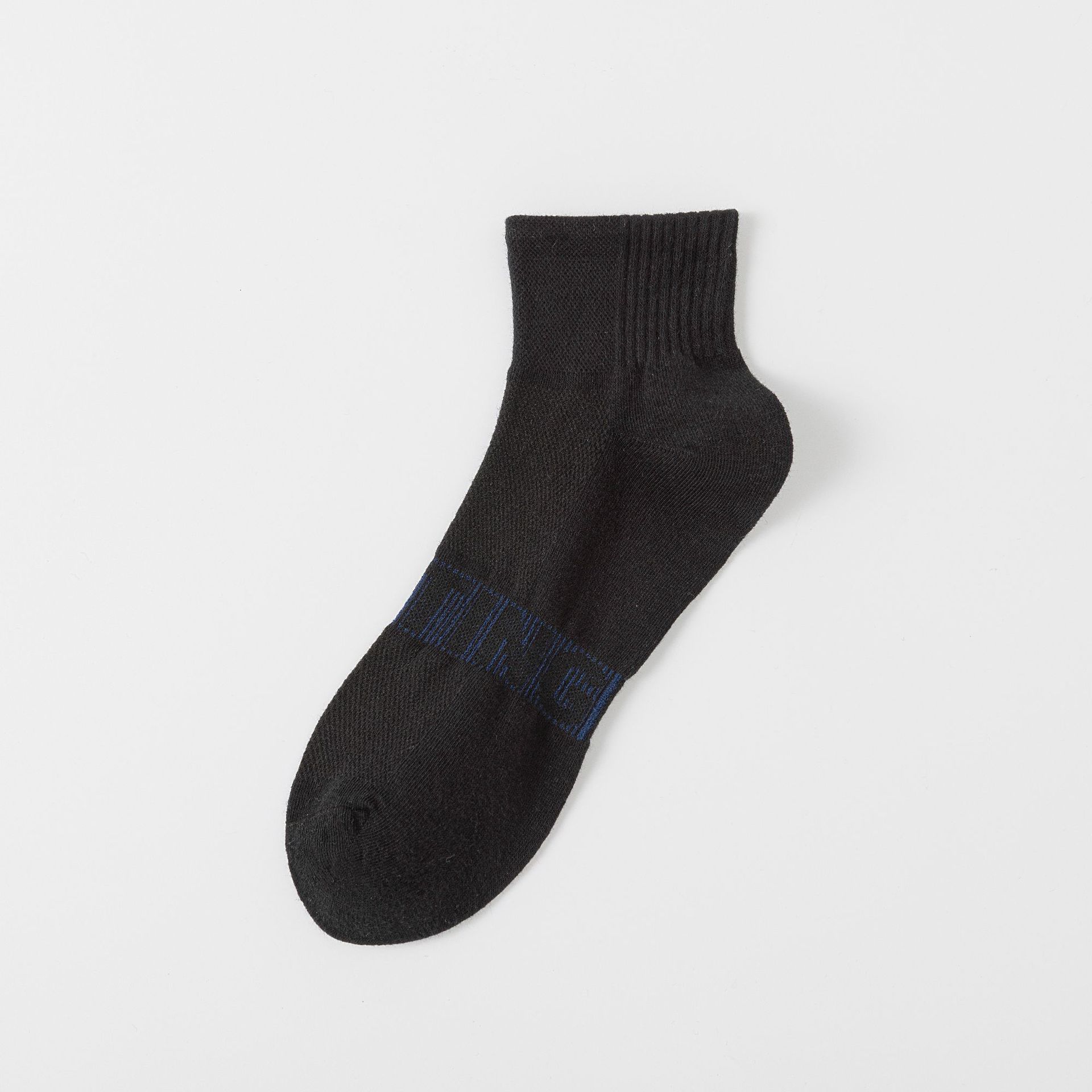 Kaus Kaki No-Show Pria Katun