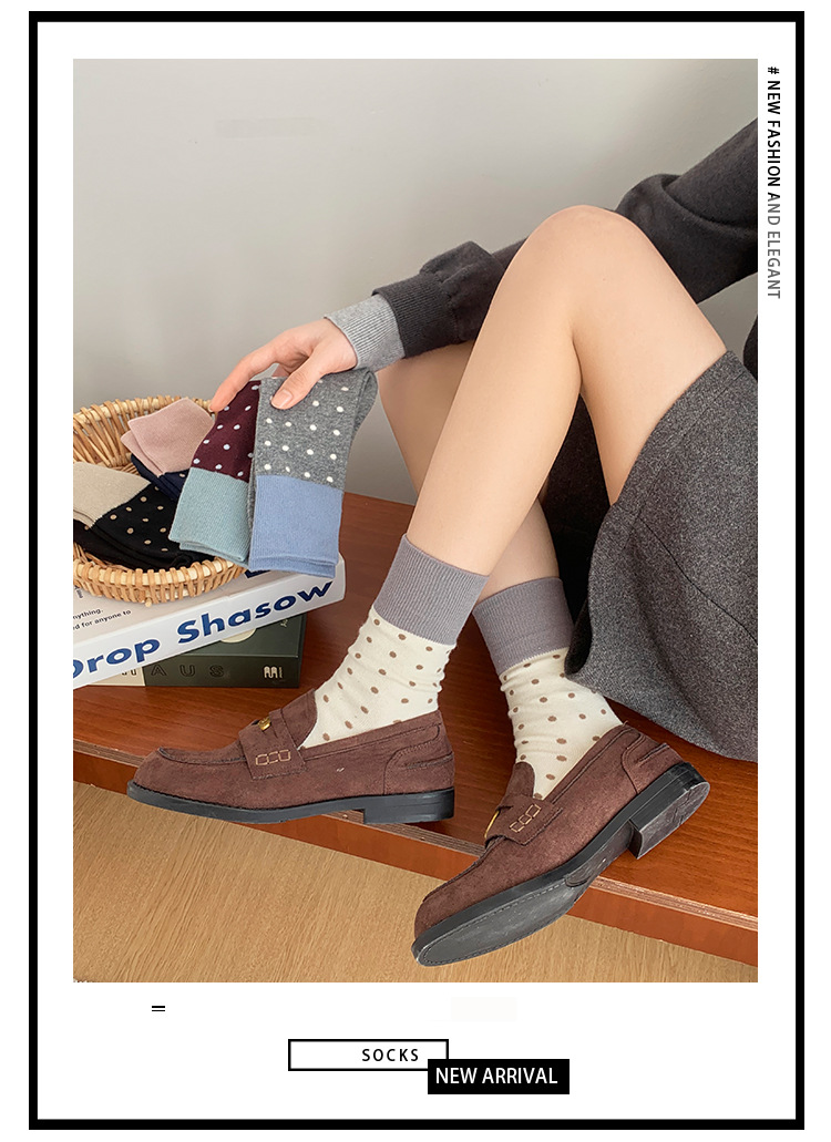 Dámské bavlněné ponožky