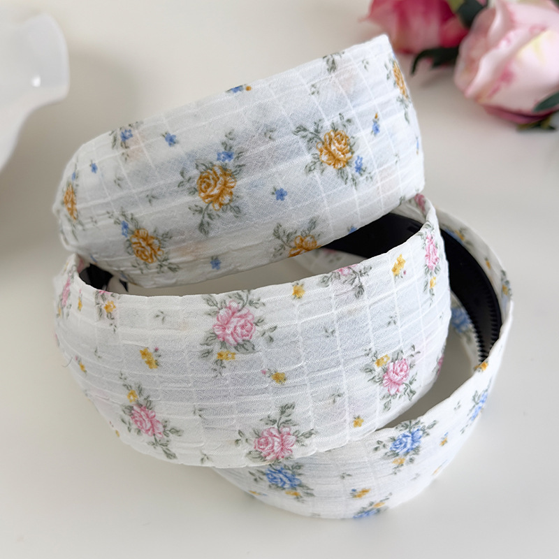 Bandă de Păr Florală Țărească Franceză