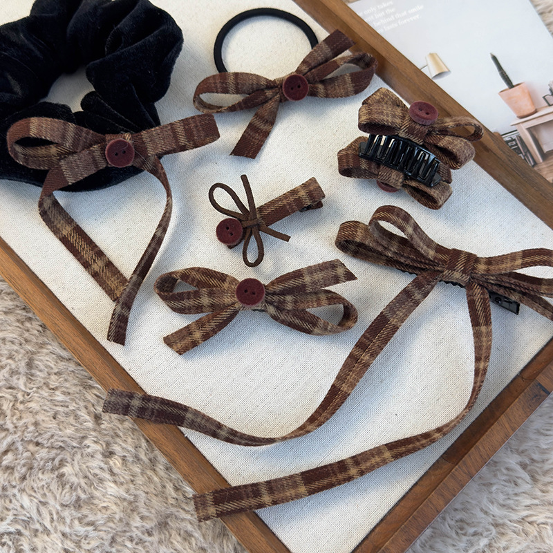 Pinza y Liga para el Pelo con Lazo