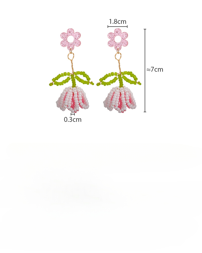 Orecchini a Fiore Tulipano