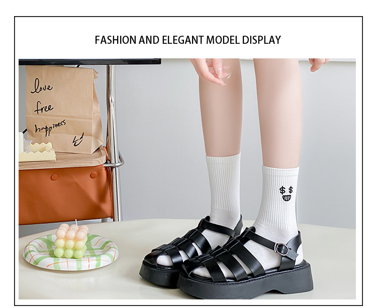 Meias Bordadas Divertidas