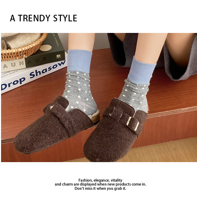 Dámské bavlněné ponožky