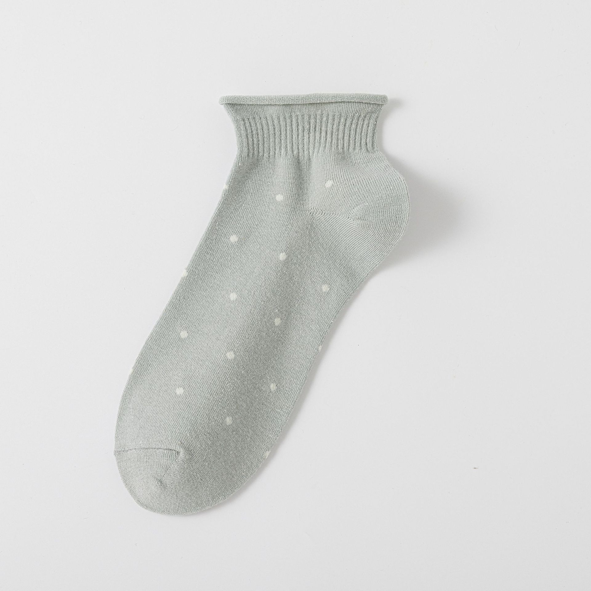 جوارب كاحل بنقشة البولكا دوت