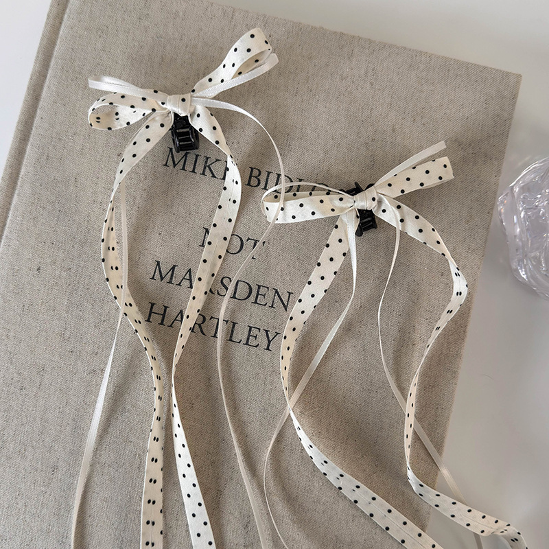 Grampos com Laço e Bolinhas