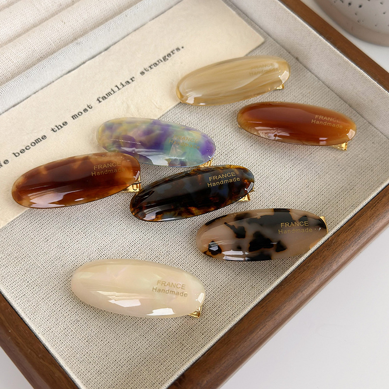 Pinza de Pelo Ovalada