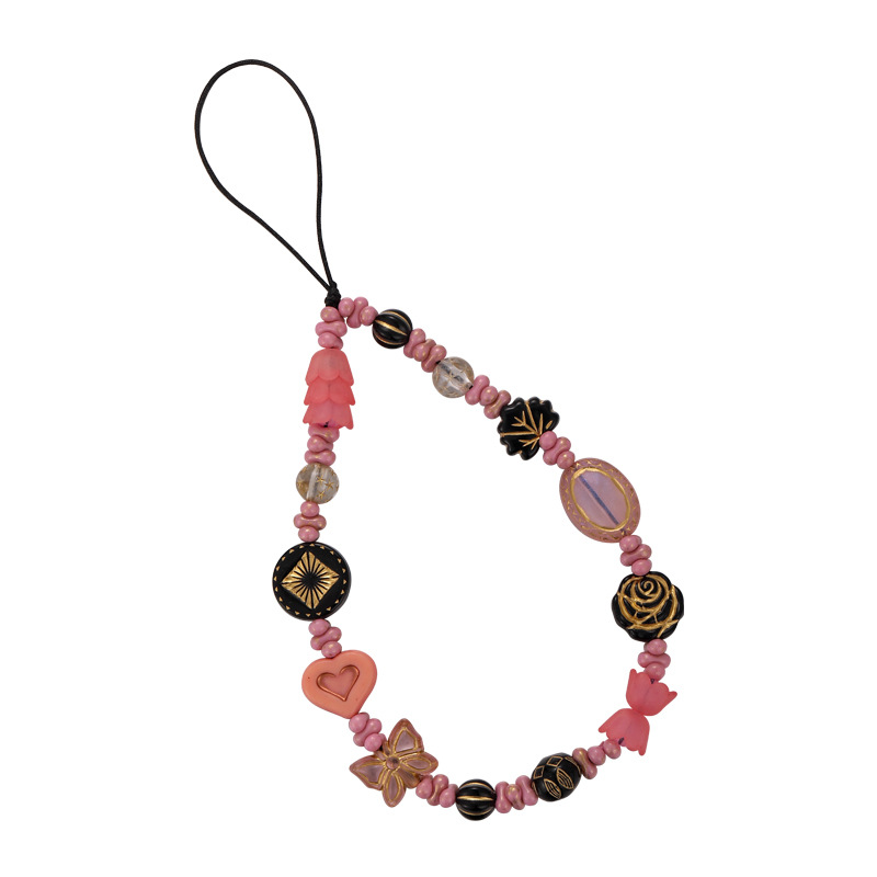 إكسسوارات سوار الهاتف والبراسليت بالخرز