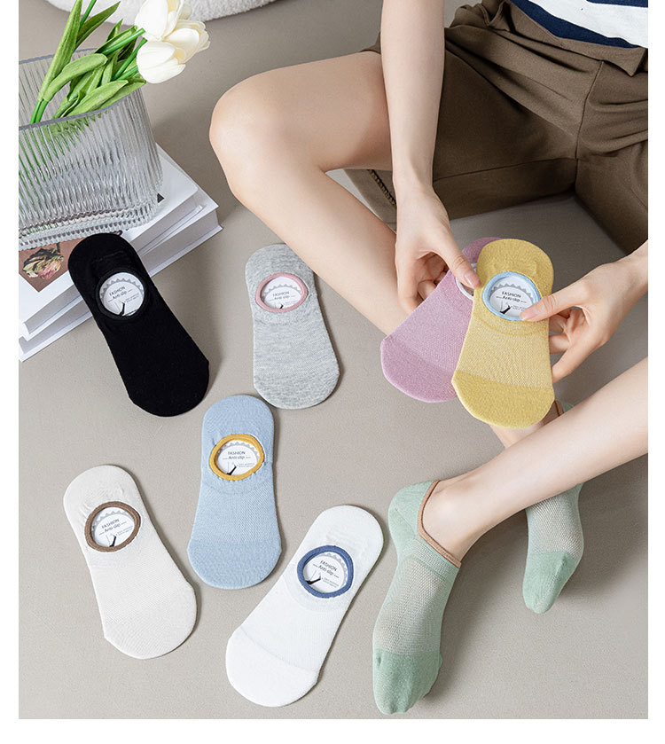 Dames Katoenen Onzichtbare Sokken