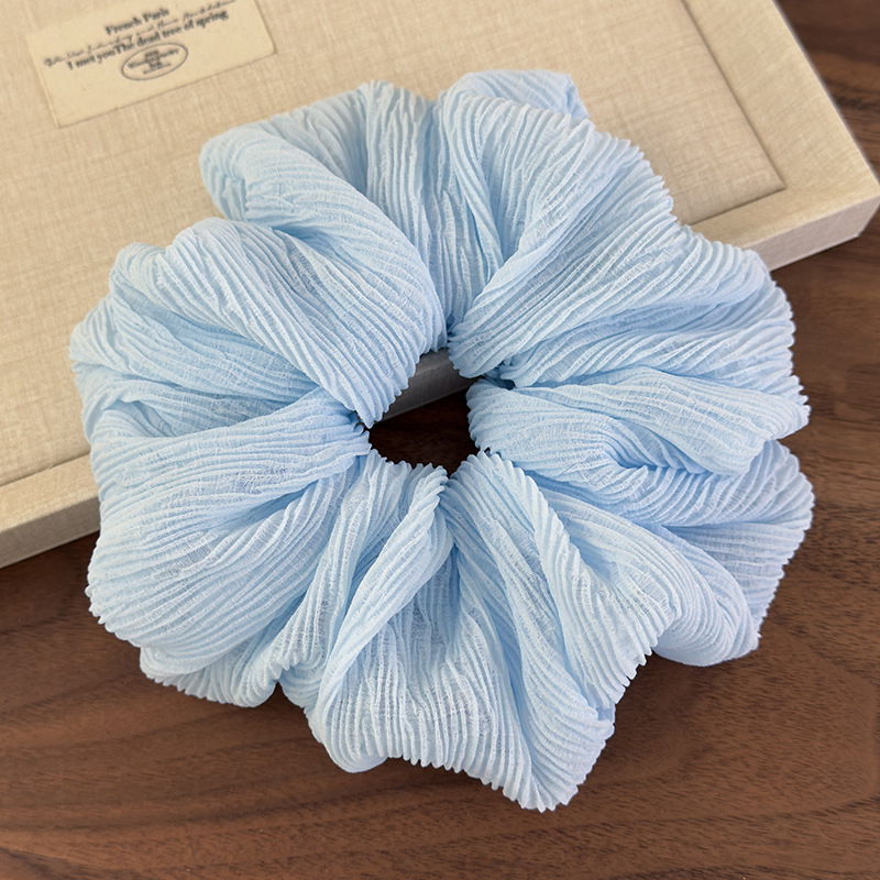 Prosta Plisowana Opaska do Włosów