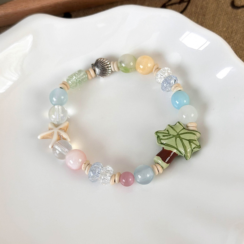 Керамічний браслет з пальмою