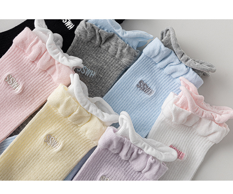 Meias de Algodão Sem Costuras