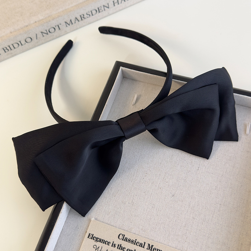 Diadema con Lazo Grande Estilo Vintage