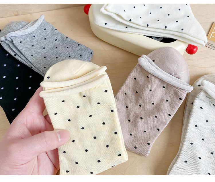 Meias de Bolinhas para Mulher