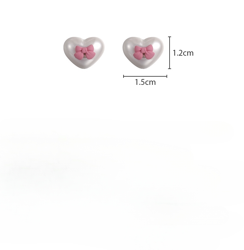 Orecchini a perla cuore